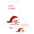 Dog's Life Holiday Greeting Card w/ Matching CD